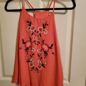 Blu Pepper Floral Tank Top